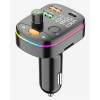 ALLISON A010 PD20W FM Трансмитер FAST 1PD*USB-C и 1 QC 3.1 с амбиентно осветление