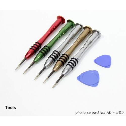 Комплект отвертки 668 AD-505 за мобилен телефон (iPhone)
