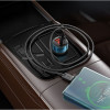 HOCO “Z50 Leader” Черен - Адаптер с 2изх. 48W 1x18WUSB 1xPD30WUSB-C+ LED дисплей