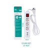 Разкл. Winning Star ST-4047 с 3 гнездa+2 USB-A+1 USB-C 2000W 3М Разкл. Winning Star ST-4047 с 3 гнездa+2 USB-A+1 USB-C 2000W 3М