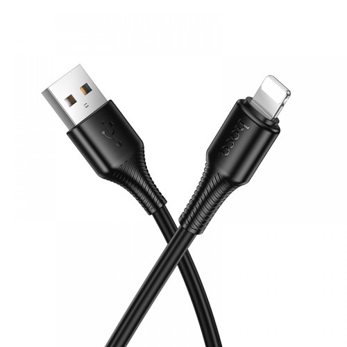 HOCO кабел X120 USB към Lightning (1M) - Черен