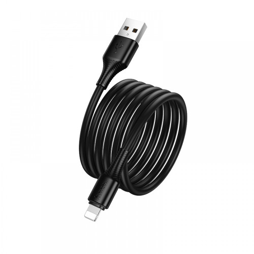 HOCO кабел X120 USB към Lightning (1M) - Черен