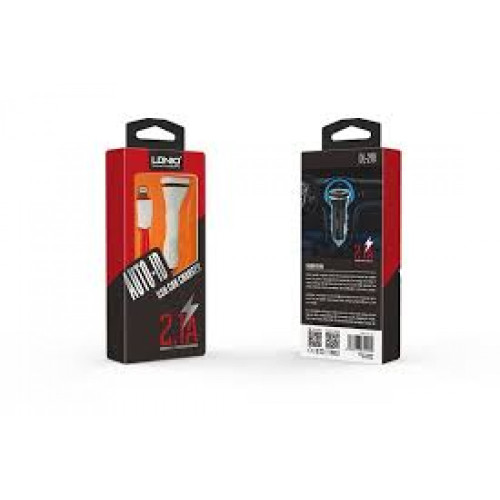 12V Зарядно LDNIO DL-219 2 PORT USB 2.1A Lightning