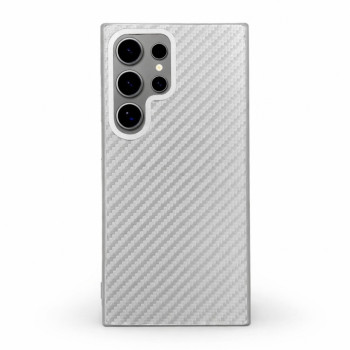 Premium Carbon Case TP-104 за Samsung S26 - Сив Металик