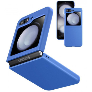 Z15 Silicone case за Samsung Z Flip 7 от 2 части - Светло Син