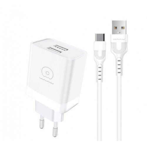 WUW T92 PD20W Зарядно с кабел USB към Type-C