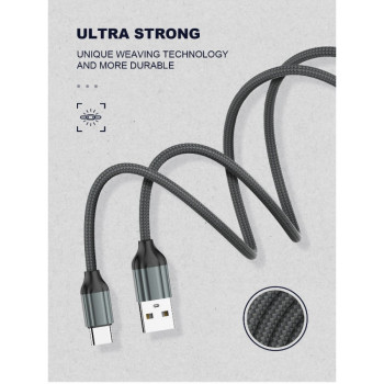 LDNIO Кабел LS431 USB към Type-C 1M