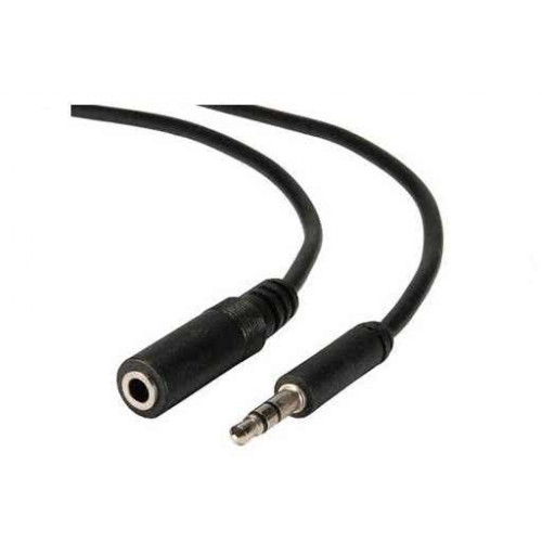 Кабел stereo 3.5mm мъжко-женско 0.5M