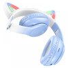 HOCO W42 Cat Ears Безжични слушалки Котешки уши - Син HOCO W42 Cat Ears Безжични слушалки Котешки уши - Син