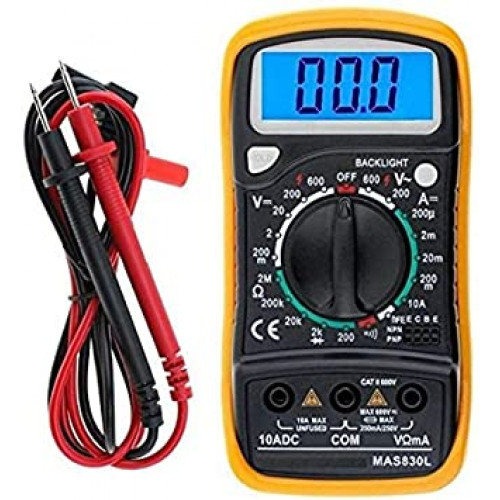 XL830L LCD цифров волтметър омметър амперметър OHM мултицет