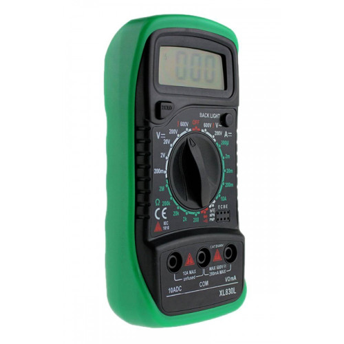 XL830L LCD цифров волтметър омметър амперметър OHM мултицет