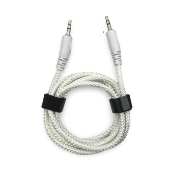AUX-5 кабел за музика 1.5M - Бял