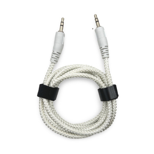 AUX-5 кабел за музика 1.5M - Бял