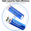 1БР. AAA литиеви батерии зареждащи се с USB-C кабел 600mWh 1.5 V литиево-йонна батерия 1БР. AAA литиеви батерии зареждащи се с USB-C кабел 600mWh 1.5 V литиево-йонна батерия