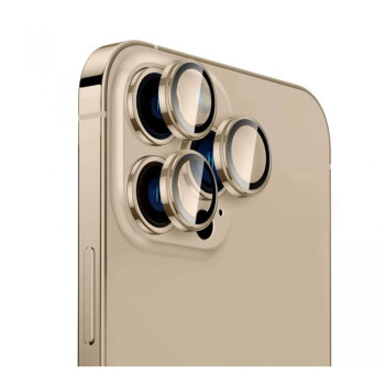 Цветен протектор за Камера (iPhone 15 Pro) 15 Pro Max - Златист