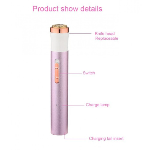 DALING DL-6020 4IN 1 Дамски електрически тример за вежди Самобръсначка за лице Безболезнено средство за премахване на косми