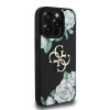 6910 GUESS HC GRAINED PU ROSES AND BIG 4G LOGO BLACK iPhone 15 PRO MAX