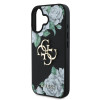 6927 GUESS HC GRAINED PU ROSES AND BIG 4G LOGO BLACK iPhone 16