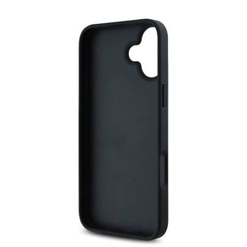 6927 GUESS HC GRAINED PU ROSES AND BIG 4G LOGO BLACK iPhone 16