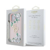 7078 GUESS HC GRAINED PU ROSES AND BIG 4G LOGO PINK iPhone 16