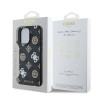 2887 GUESS HC MAGSAFE PU PEONY ON 4G BACKGROUND BLACK iPhone 15 PRO