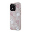 3334 GUESS HC MAGSAFE PU PEONY ON 4G BACKGROUND PINK iPhone 15 PRO