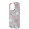3334 GUESS HC MAGSAFE PU PEONY ON 4G BACKGROUND PINK iPhone 15 PRO