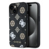 2870 GUESS HC MAGSAFE PU PEONY ON 4G BACKGROUND BLACK iPhone 15