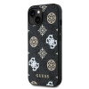 2870 GUESS HC MAGSAFE PU PEONY ON 4G BACKGROUND BLACK iPhone 15