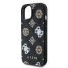 2870 GUESS HC MAGSAFE PU PEONY ON 4G BACKGROUND BLACK iPhone 15