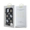 2870 GUESS HC MAGSAFE PU PEONY ON 4G BACKGROUND BLACK iPhone 15