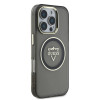 3680 GUESS HC MAGSAFE IML METAL MOUNTAIN LOGO BLACK iPhone 16 PRO