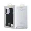 2320 GUESS HC MAGSAFE GRAINED PU TRIANGLE LOGO BLACK iPhone 16 PRO