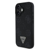 7528 GUESS HC MAGSAFE GRAINED PU HOT STAMP TRIANGLE BLACK iPhone 16