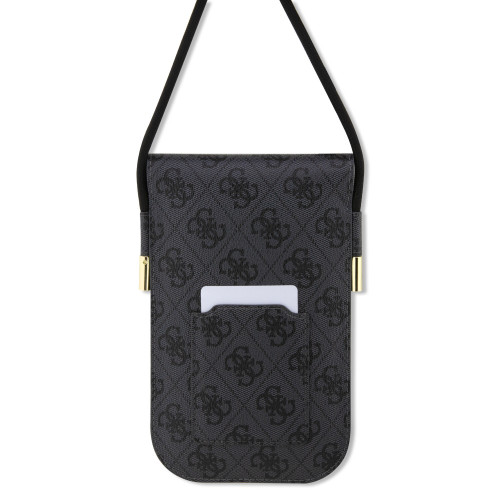 7671 GUESS WALLET 4G CORD SCRIPT BLACK