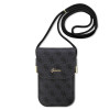 7671 GUESS WALLET 4G CORD SCRIPT BLACK
