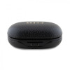 9082 GUESS TWS ENC PU GRAINED CLASSIC LOGO - BLACK