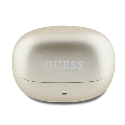 9051 GUESS TWS ANC/ENC CAPSULE CLASSIC PRINTED LOGO GOLD