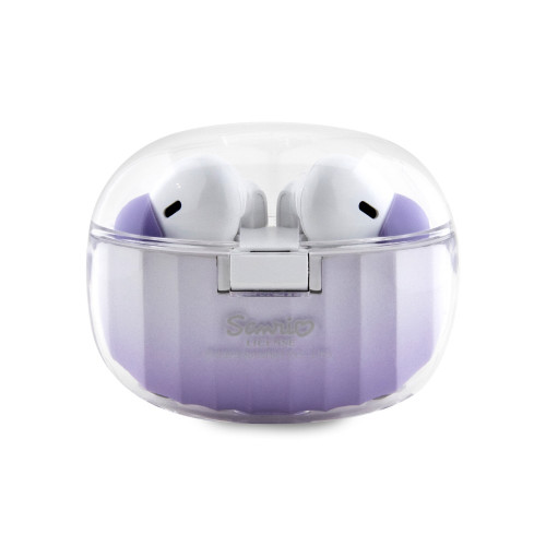 0453 H.KITTY TWS GRADIENT ELECTROPLATING LOGO PURPLE