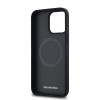 7096 MB HC MAGSAFE WOOD IMITATION LEATHER BLACK iPhone 15 PRO