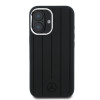 7040 MB HQ MAGSAFE SILICONE W/ VERTICAL TONAL STRIPES BLACK iPhone 16