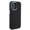 7040 MB HQ MAGSAFE SILICONE W/ VERTICAL TONAL STRIPES BLACK iPhone 16